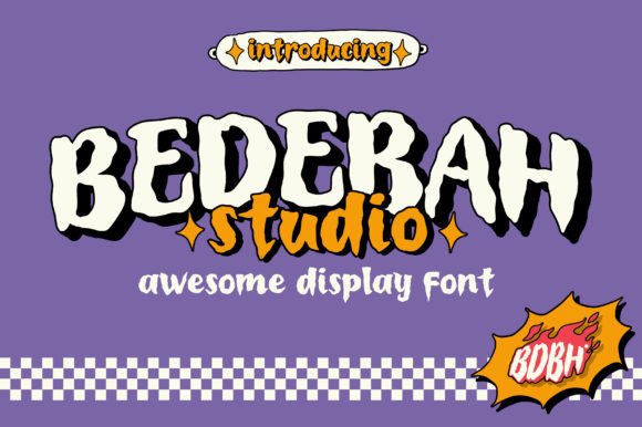 Bedebah: The Bold Display Font for Modern Web Headers