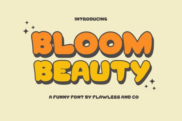 Bloom Beauty: A Bold Handwritten Font for Business Branding