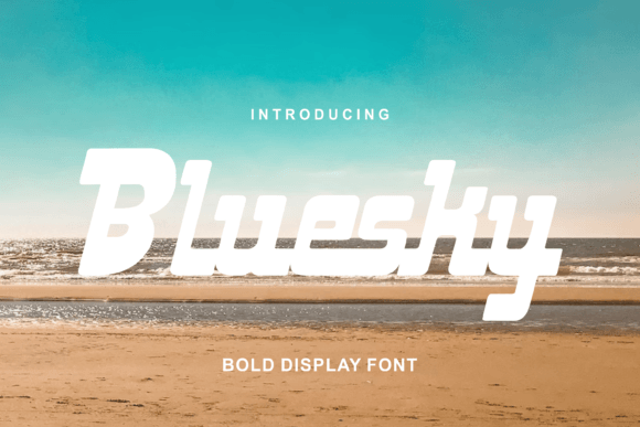 Bluesky Font Review: A Futuristic Display Typeface for Bold Brands
