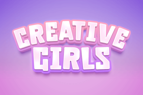 Creative Girls: A Bold Display Font for Editorial Impact