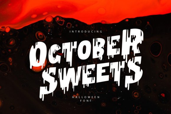 Designing Spooky Web Headers with October Sweets Font