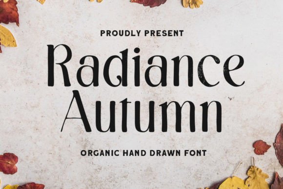 Designing with Radiance Autumn: A Hand-Drawn Display Font