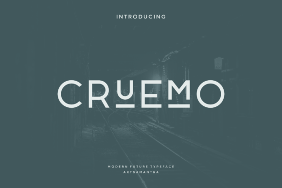 Elevate Your Brand with Cruemo - Modern Display Typeface