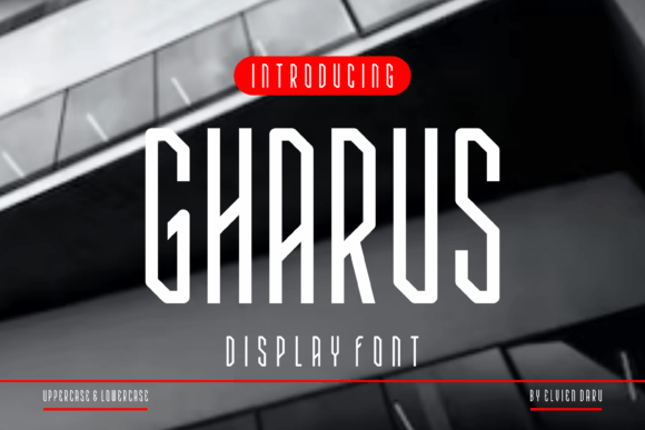 Elevating Editorial Design with the Gharus Display Typeface