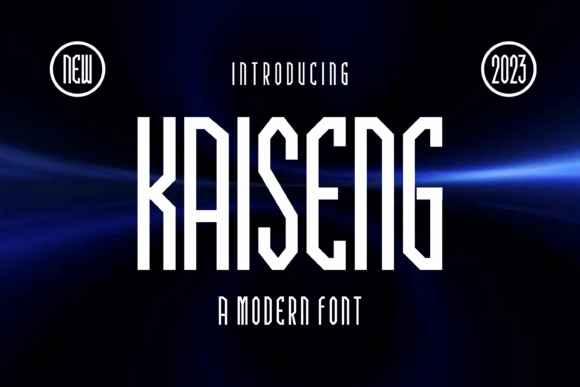 Elevating Editorial Design with the Kaiseng Typeface