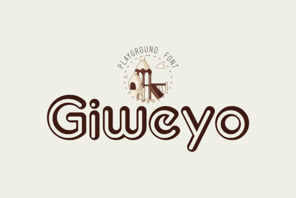 Giweyo Display Font for Playful Web Design