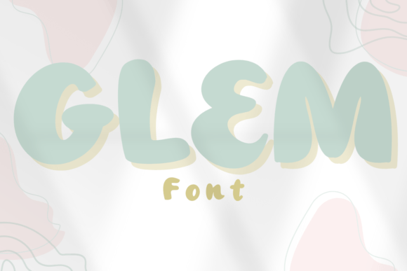Glem: A Handwritten Display Font for Unique Branding