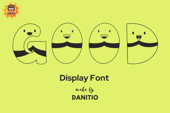 Good: A Cute Display Font for Editorial Design