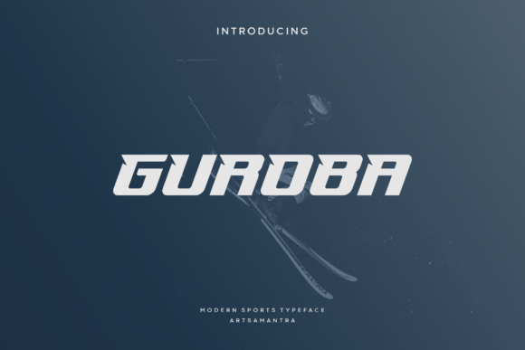 Guroba: The Modern Display Font for Bold Business Branding