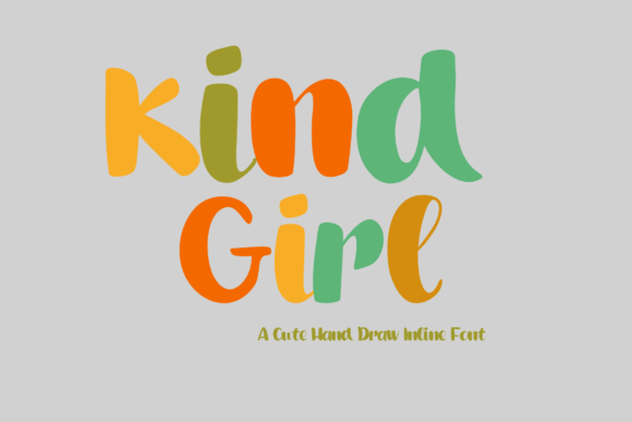 Kind Girl Font: A Handwritten Typeface for Branding