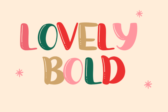 Lovely Bold: The Handwritten Display Font for Elegant Branding