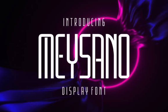 Meysano: A Quirky Display Font for Unique Branding