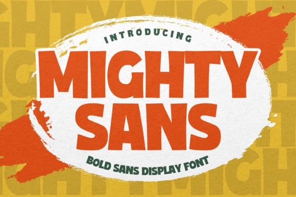Mighty Sans: The Unique Display Font for Makers