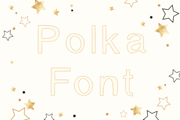 Polka: A Fun Display Typeface for Quirky Editorial Design