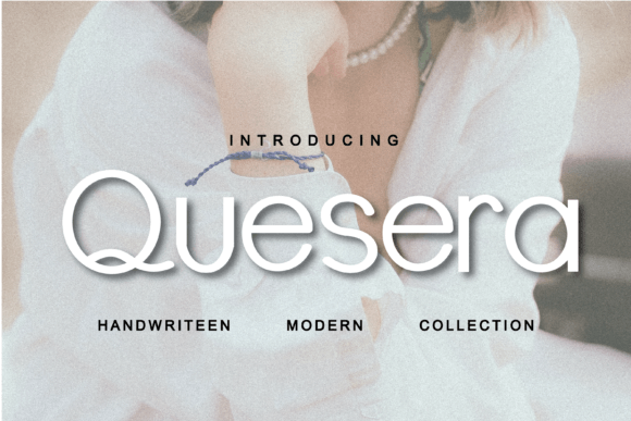 Quesera: A Bold Display Font for Modern Branding