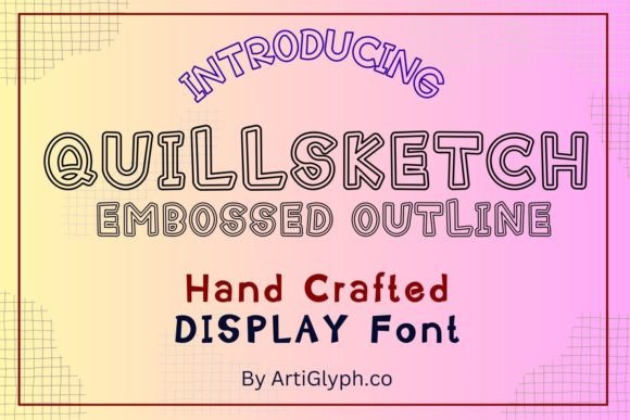 Quill Sketch Font Review for Modern Campaign Design