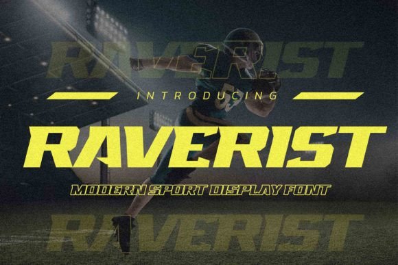 Raverist Display Font for Bold Web Headers