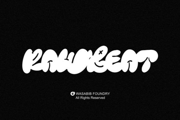 Rawbeat Font: A Graffiti Style for Bold Branding