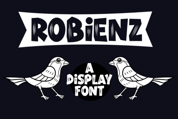 Robienz: The Quirky Display Font for Bold Campaigns