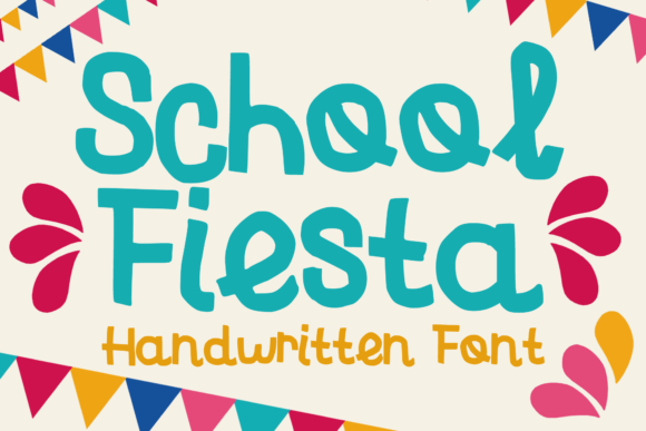 School Fiesta: The Fun Display Font for Festive Branding