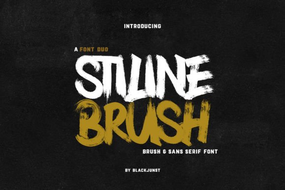 Stiline Brush: A Modern Display Font for Handmade Brands