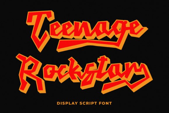 Teenage Rockstar Font for Elegant Branding Projects