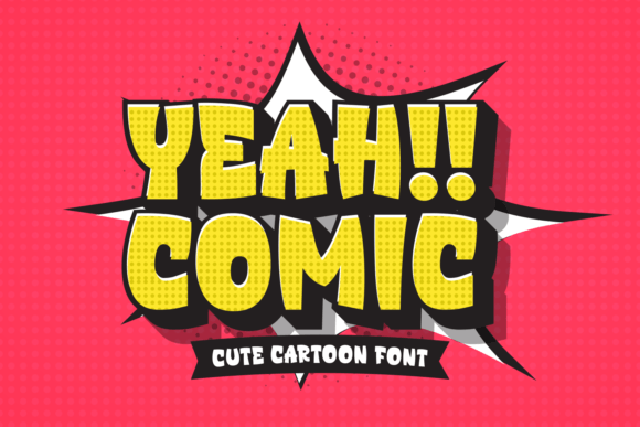 Yeah Comic: The Perfect Display Font for Crafters