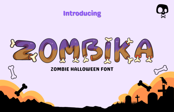 Zombika: A Funny Halloween Font for Spooky Branding